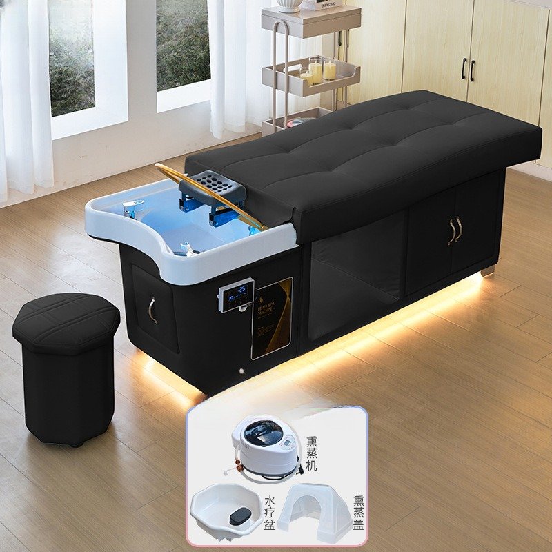 سرير غسيل وسبا الرأس فاخر بإضاءة LED — صورة 15