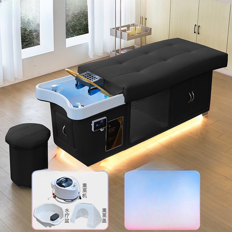 سرير غسيل وسبا الرأس فاخر بإضاءة LED — صورة 22