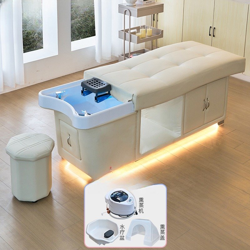 سرير غسيل وسبا الرأس فاخر بإضاءة LED — صورة 10