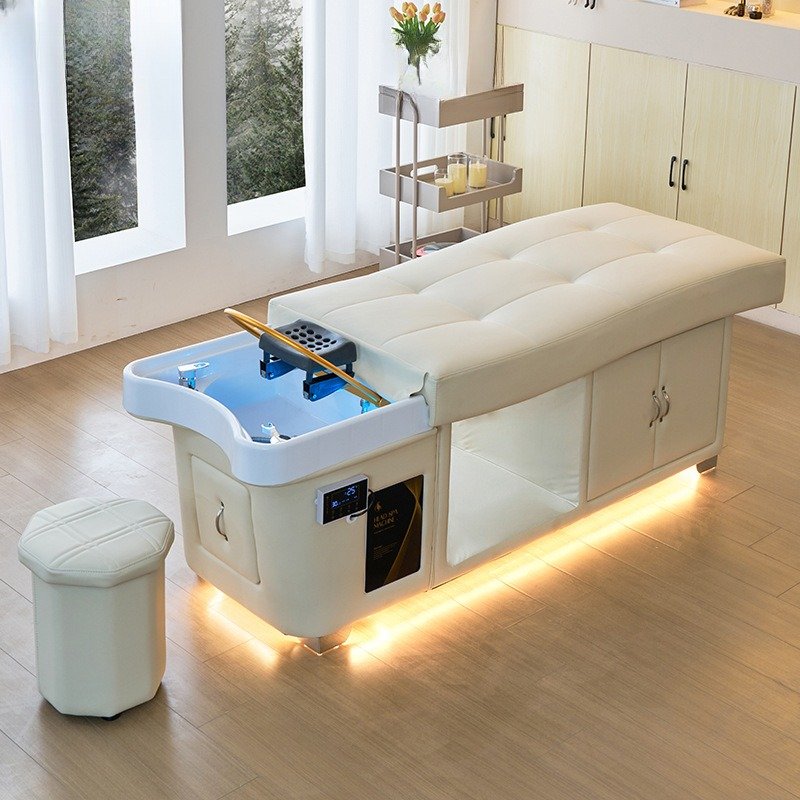 سرير غسيل وسبا الرأس فاخر بإضاءة LED — صورة 13