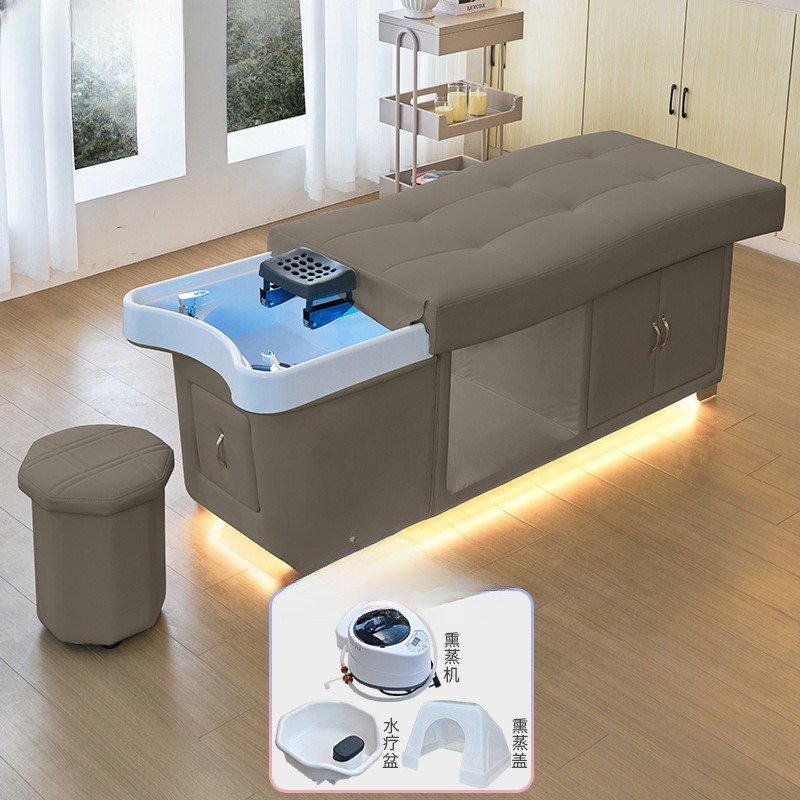 سرير غسيل وسبا الرأس فاخر بإضاءة LED — صورة 9