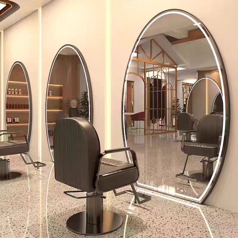 مرآة LED نصف بيضاوية — صورة 8