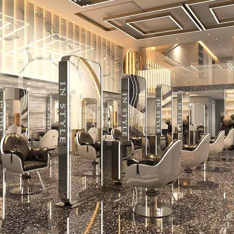 مرآة أرضية ستانلس بطول كامل 200×80 — صورة 3