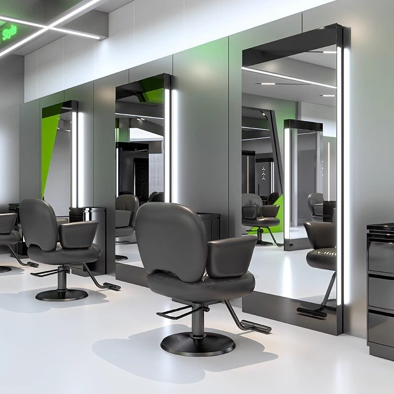 مرآة أرضية ستانلس فاخرة – A أو حلقة أو مستطيلة — صورة 16
