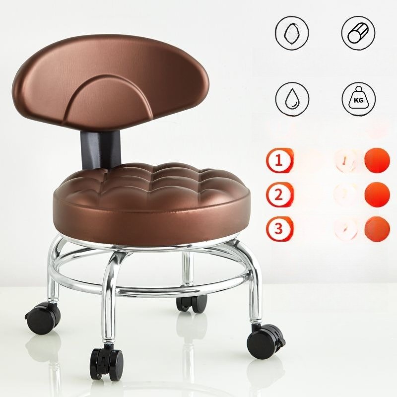 كرسي بدكير منخفض بعجلات — صورة 14