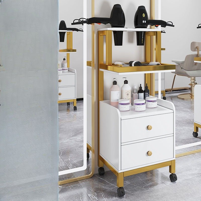 عربة أدراج بإطار ذهبي أو أسود — صورة 14